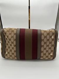 Image 12 of Gucci GG Canvas Burgundy Joy Boston Bag