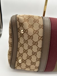 Image 13 of Gucci GG Canvas Burgundy Joy Boston Bag