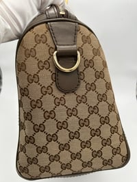Image 11 of Gucci GG Canvas Burgundy Joy Boston Bag
