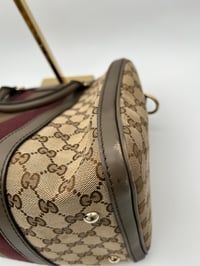 Image 18 of Gucci GG Canvas Burgundy Joy Boston Bag