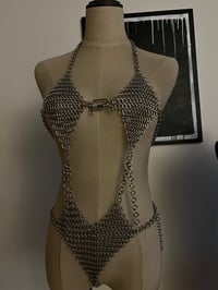 Image 2 of Chainmail Bodysuit [Top + Thong]