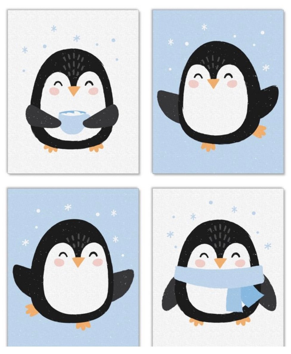 Image of Penguin Painting Party ❄️