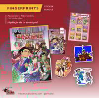 Fingerprint Bundle (Book & Stickers) - PREORDER
