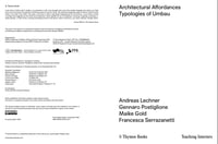 Image 2 of ARCHITECTURAL AFFORDANCES - Typologies of Umbau - Andreas LECHNER