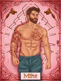 Image 2 of Custom Character Card Commission Full-Color