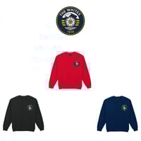 Image 2 of Leeds United Fan Sweatshirt / Collared Jersey |"The Whites" Sweatshirt / Collared Jersey | 