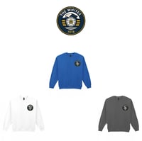 Image 3 of Leeds United Fan Sweatshirt / Collared Jersey |"The Whites" Sweatshirt / Collared Jersey | 