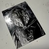 Topps the Mandalorian silver foil sketch 