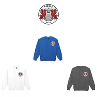 Image 2 of Leyton Orient Fan Sweatshirt / Collared Jersey |"The O's" Sweatshirt / Collared Jersey | 