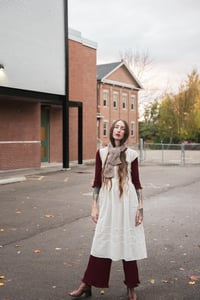 Image 11 of Knitting Pattern - Arnprior Reversible Cable Scarf (keyhole option)