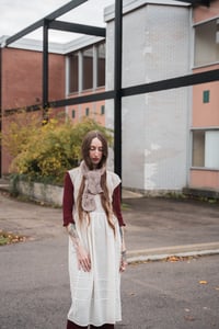 Image 18 of Knitting Pattern - Arnprior Reversible Cable Scarf (keyhole option)