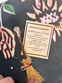 Image 4 of Escobas de bruja.  Lechuza sabia.