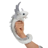 Image 1 of Pearl Dragon Wristlet Puppet