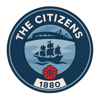 Image 1 of Manchester City Fan Sweatshirt / Collared Jersey |"The Citizens" Sweatshirt / Collared Jersey | 