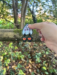 Image 1 of Pendientes artesanos. Modelo Poción de Calabaza