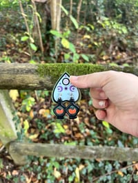 Image 3 of Pendientes artesanos. Modelo Poción de Calabaza