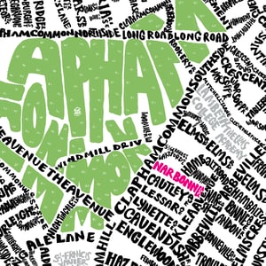 Image of Battersea & Clapham Type Map