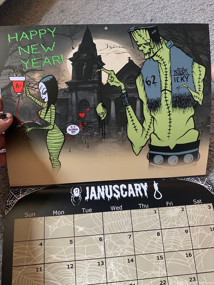 Image of 2026 CALENDAR -COMES SIGNED usa only