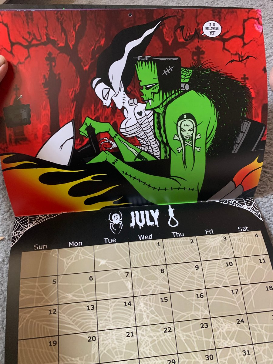 Image of 2026 CALENDAR -COMES SIGNED usa only