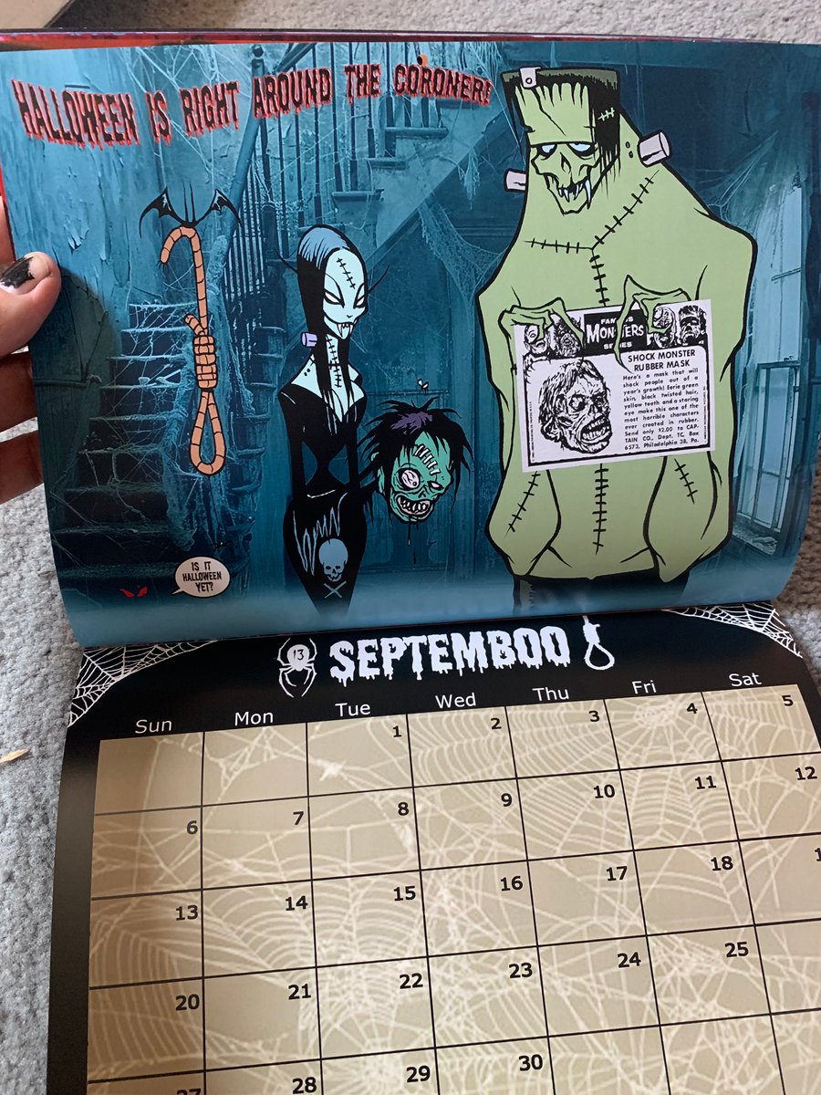 Image of 2026 CALENDAR -COMES SIGNED usa only