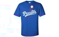 Perritos Baseball Blue T - (Ships 7-10 days) *FREE SHIPPING*