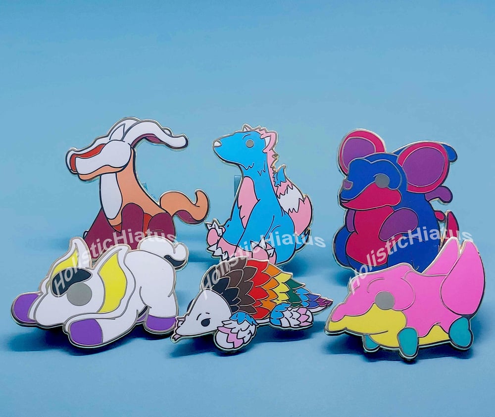 Image of Pride Floof Pins