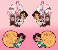 Image 1 of Gihun & Lee Jung Jae keychains (PREORDER)