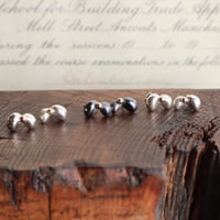 Image 3 of Silver and gold cluster studs