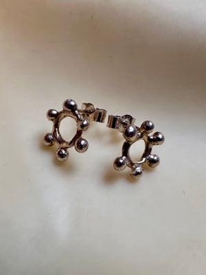 Image of "Cycle" molten earrings 