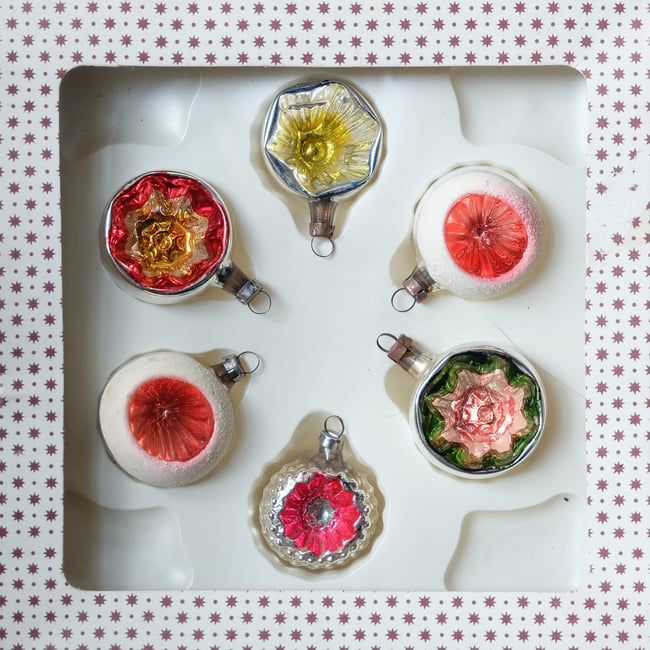 Vintage Danish Baubles Set