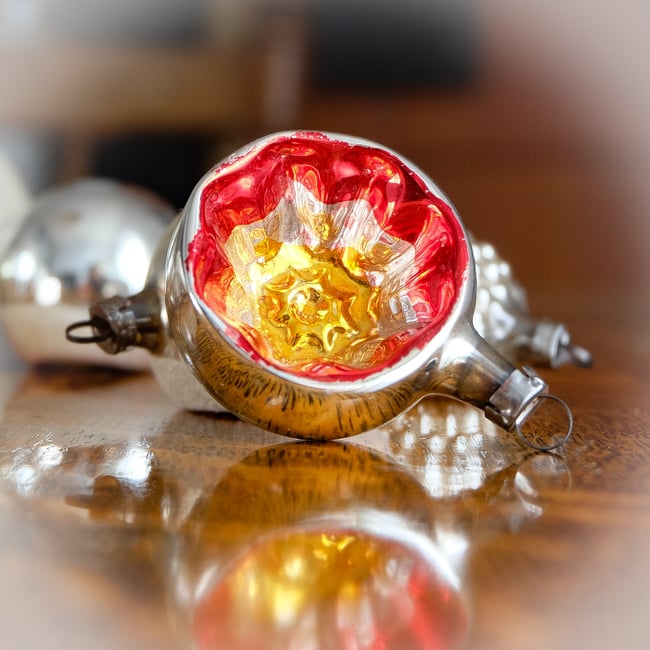 Vintage Danish Baubles Set