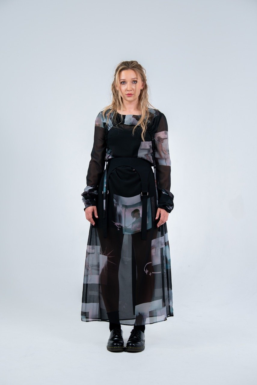 Image of Shadow Prism Dress