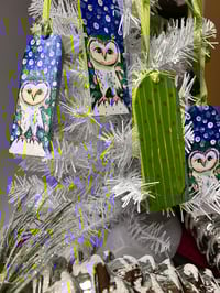 Image 3 of The Owlidays Collection – “Starry Night Owl” Ornament