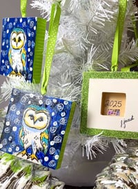 Image 2 of The Owlidays Collection – “Snowy Hoot” Ornament