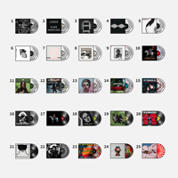 Image 2 of Vinyly — recycled music-inspired acrylic pins (4/4)