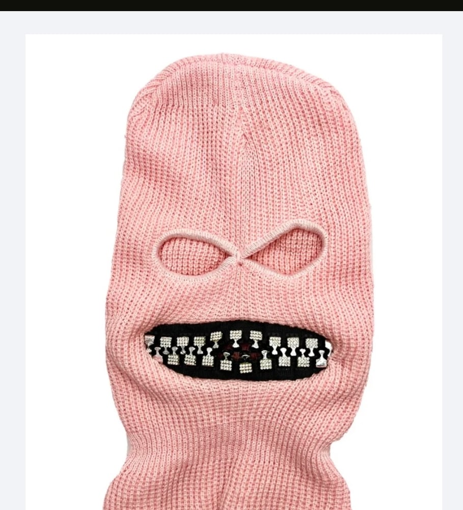 Image of Custom order crystal mask for Devin 