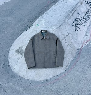 Auralee Brown Houndstooth Check Jacket - Size 4