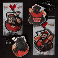 Image 3 of Grimport Menace ✦ Doublesided Wooden Charms 