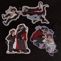 Image 2 of Disaster Dads ✦ 11 Matt Stickers Set  