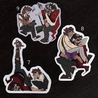 Image 4 of Disaster Dads ✦ 11 Matt Stickers Set  