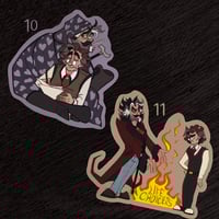 Image 5 of Disaster Dads ✦ 11 Matt Stickers Set  