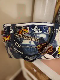 Image 3 of Twisted Denim LG Tote