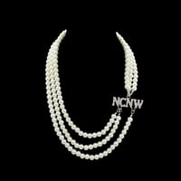 NCNW Multi-Strand Pearl Necklace