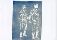 Image 5 of Gay Love Cyanotypes <3