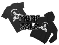 Image 1 of MBNF White on Black SALE