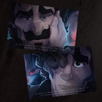 Grief ✦ Double Luster Art Print ✦ 13.5X20.5