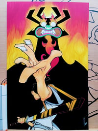 SAMURAI JACK ORIGINAL ART SIGNED