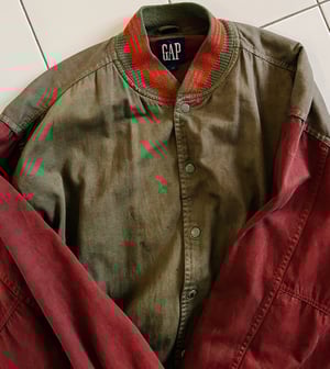 GAP 90's Cotton Bomber Jacket "Gucci" colorway - Size M