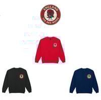Image 6 of England Rugby Fan Sweatshirt / Collared Jersey |"The Red Rose's" Sweatshirt / Collared Jersey | 