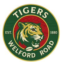 Image 1 of Leicester Tigers Rugby Fan Sweatshirt / Collared Jersey|"The Tigers" Sweatshirt / Collared Jersey | 